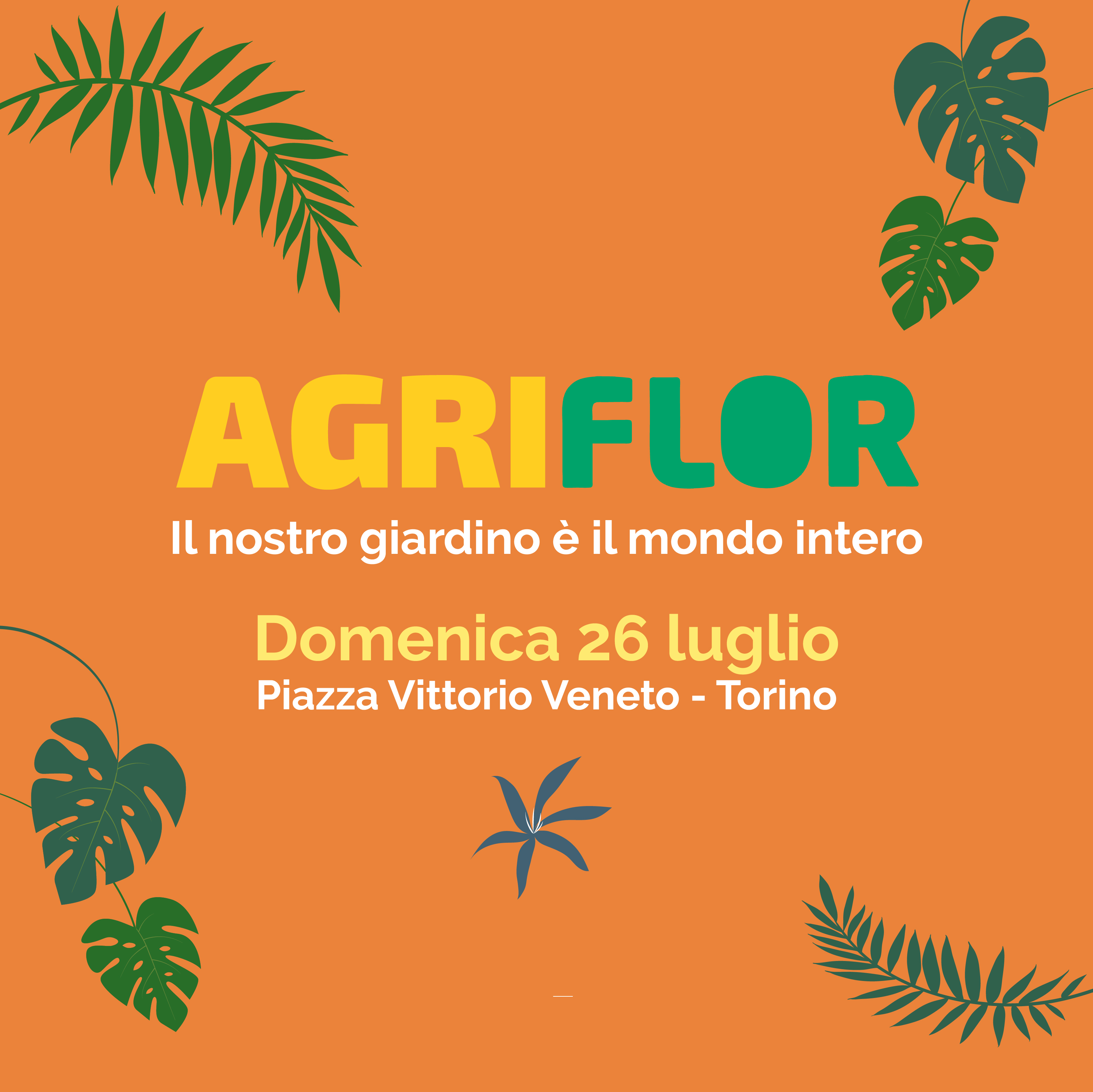 AgriFlor // 26 luglio 2020 // piazza Vittorio Veneto – Torino