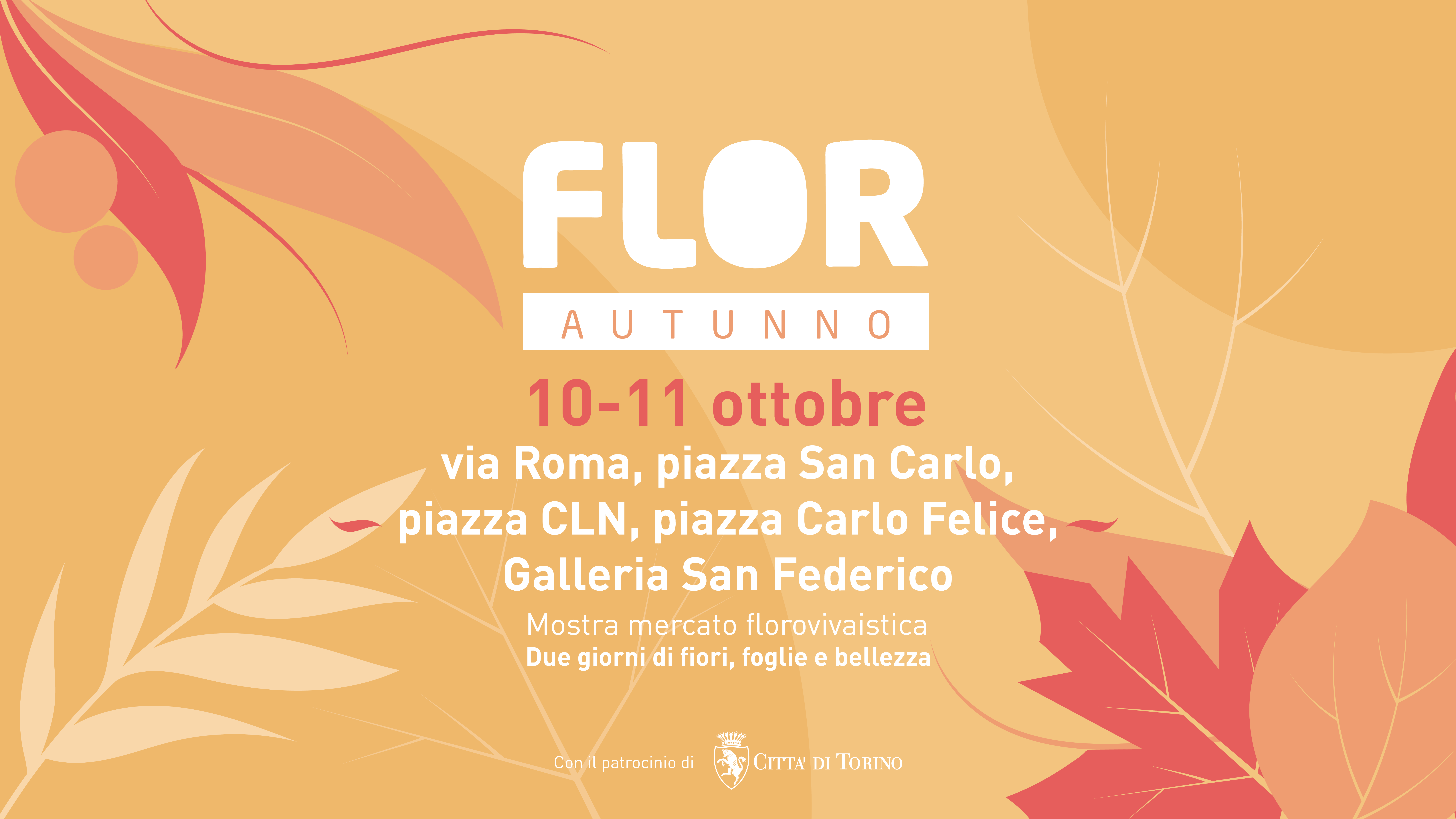 FLOR Autunno // 10 – 11 ottobre 2020 // Torino